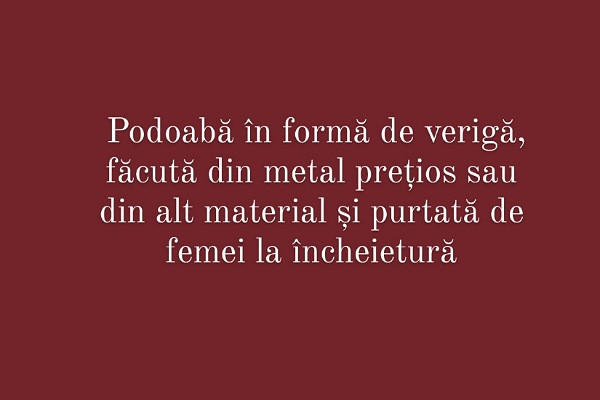 Carui cuvant i se potriveste aceasta definitie?