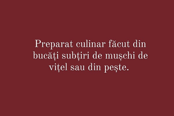 Carui cuvant i se potriveste aceasta definitie?