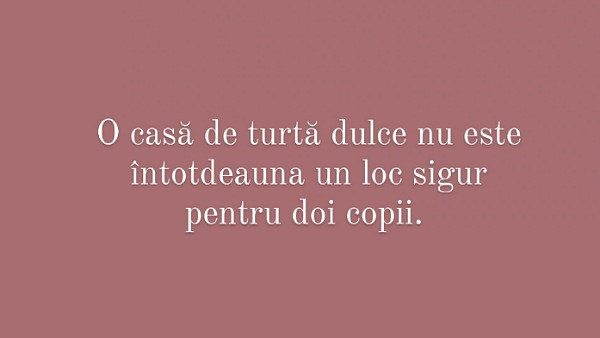 Alege titlul povestii despre care consideri ca e vorba!