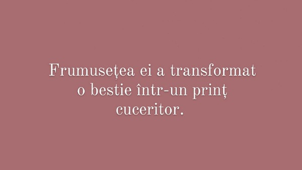 Alege titlul povestii despre care consideri ca e vorba!