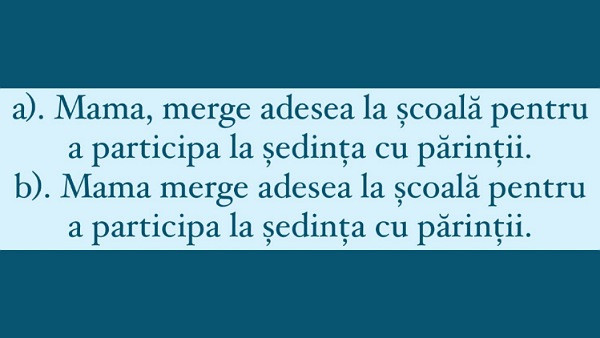 Care dintre aceste propozitii este scrisa corect?