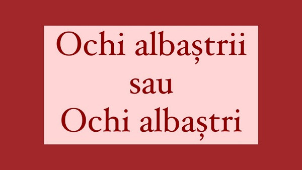Alege vorba scrisa corect gramatical!