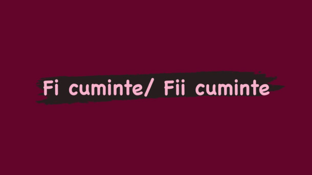 Alege varianta corecta!