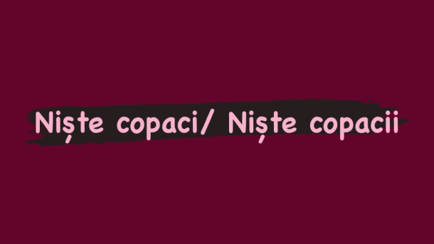 Alege varianta corecta!