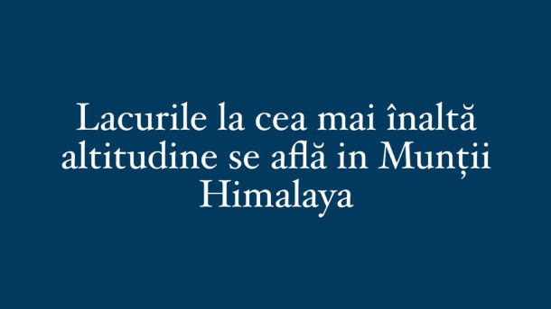 Adevarat sau Fals?