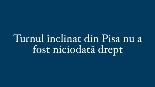 Adevarat sau Fals?