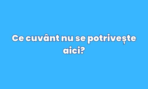Raspunsul corect este: 