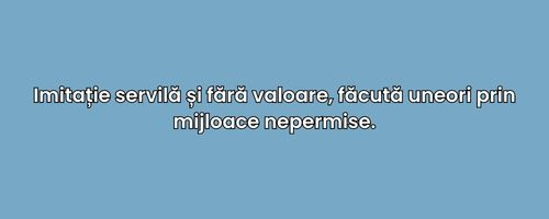 Alege cuvantul corect confrom definitiei: 