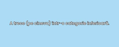 Alege cuvantul corect confrom definitiei: 