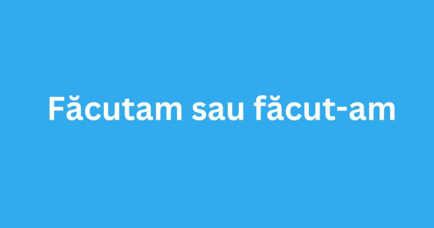 Cum se scrie corect?