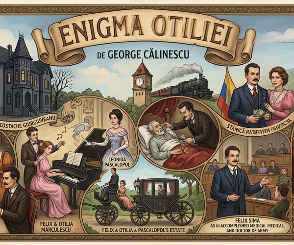 Cu cine a rămas Otilia din romanul Enigma Otiliei?