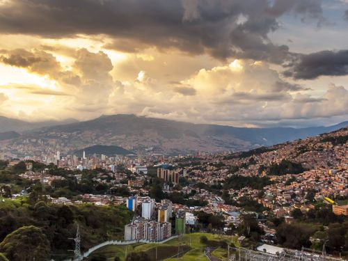 Orașul Medellin este un oraș din... 