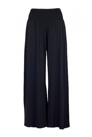 Pantaloni negri evazati model SN