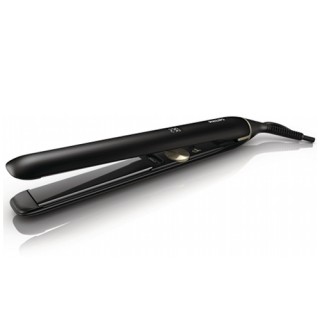 Placa de intins parul Philips Pro Straightener HPS930/00, Placiu Titanium, Cablu 2.5 metri, Negru