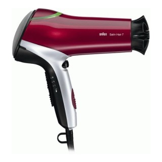 Uscator de par Braun Satin Hair 7 Colour HD 770 cu difuzor de volum, Putere 2000W, Functie Cold Shot, Lungime cablu 2m