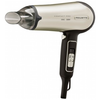 Uscator de par Rowenta CV4721F0, Putere 2200W, Doua trepte de viteza, Functie ionica, (Gri/Negru)