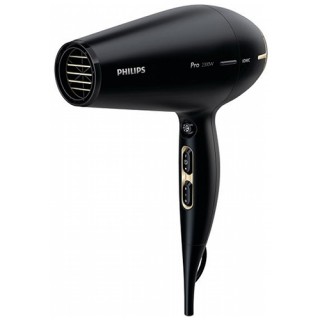 Uscator de par Philips HPS920/00, Putere 2300W, Motor CA, Cablu 3 metri, ThermoProtect, Negru