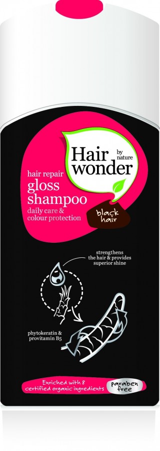 HENNAPLUS Sampon GLOSS par negru