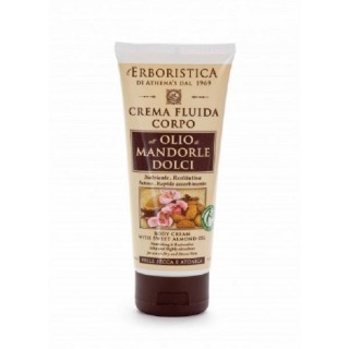 Erboristica crema corp migdale dulci 200ml flacon athena