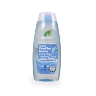 Dr organic - minerale marea moarta - gel dus x 250 ml flacon dr organic