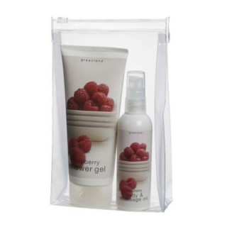 Greenland gentuta zmeura (gel dus + ulei corp si masaj) pachet