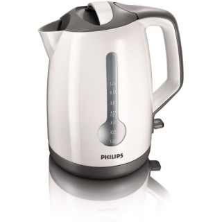 Fierbator Philips HD4649/00, Putere 2400W, Rezervor 1.70 litri, Cablu 0.75 metri (Alb)