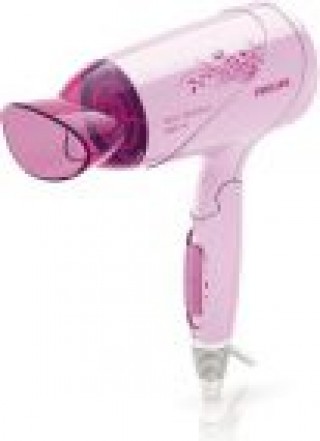 Uscator de par Philips HP8106/00, 1400W, 3 trepte (Roz)