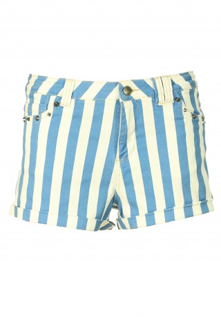 Pantaloni scurti Bershka Uma Blue