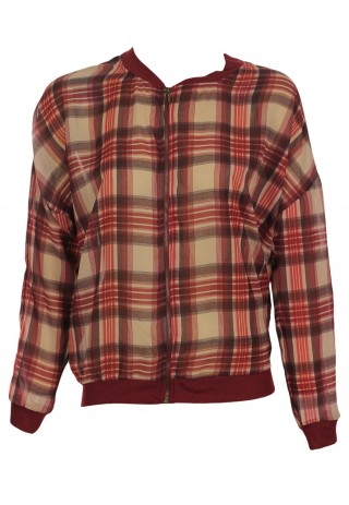 Jacheta Bershka Margot Dark Red