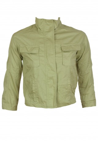 Jacheta Bershka Flies Light Beige