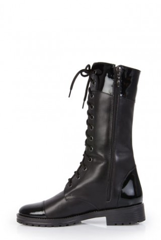 Ghete negre din piele naturala model C9N