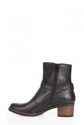 Ghete negre din piele naturala model 280