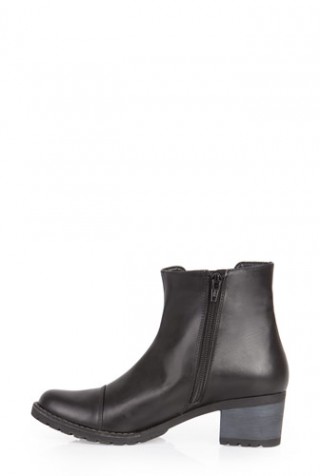 Ghete negre din piele naturala model 274