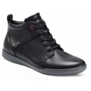 Ghete impermeabile piele naturala Crisp (negre)