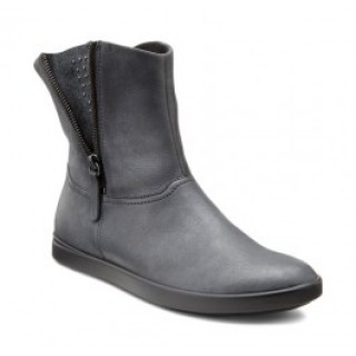 Ghete dama casual piele naturala Aimee (gri)