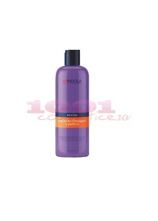 INDOLA KERATIN STRAIGHT SAMPON PENTRU INDREPTAREA PARULUI 300 ML