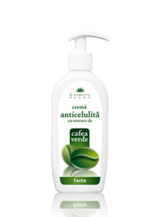 COSMETIC PLANT Crem&#259; anticelulit&#259; cu extract de cafea verde - FORTE