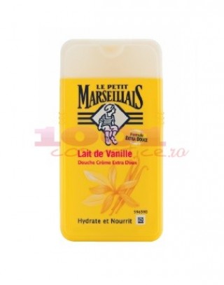 LE PETIT MARSEILLAIS GEL DE DUS CU LAPTE DE VANILIE 250 ml