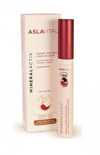 ASLAVITAL MINERAL ACTIV CREMA ANTIRID CONTUR OCHI