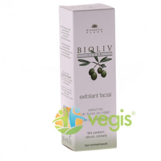 Exfoliant pentru ten natural Bioliv Cosmetic Plant