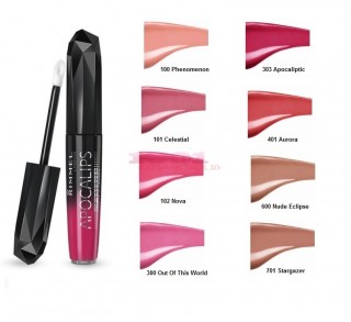 RIMMEL LONDON APOCALIPS LIP LACQUER LUCIU DE BUZE
