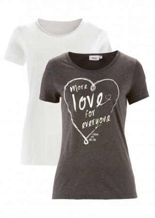 Tricou (2 buc./pac.) bonprix