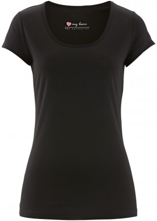 Tricou stretch mneci scurte bonprix