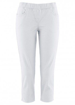 Pantaloni 3/4 cu stretch bonprix