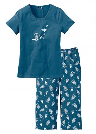 Pijama capri bonprix