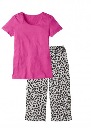 Pijama capri bonprix
