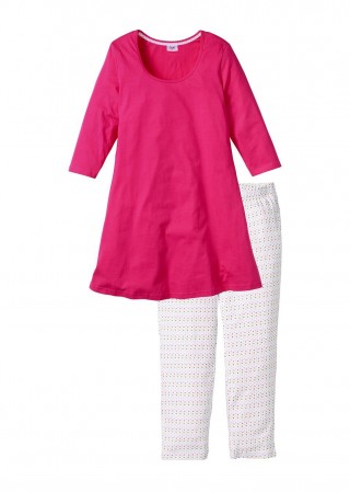 Pijama capri bonprix