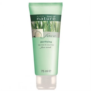 Exfoliant pentru fata cu arbore de ceai si castravete