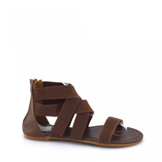 Sandale dama maro cu elastic