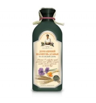 Sampon utilizare frecventa cu 17 plante siberiene (toate tipurile de par) 350ml Retetele Bunicii Agafia